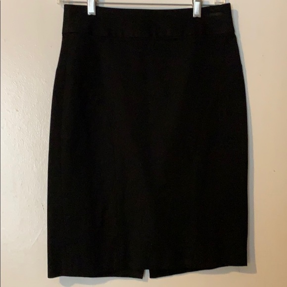 Black stretchy pencil skirt - Picture 1 of 3